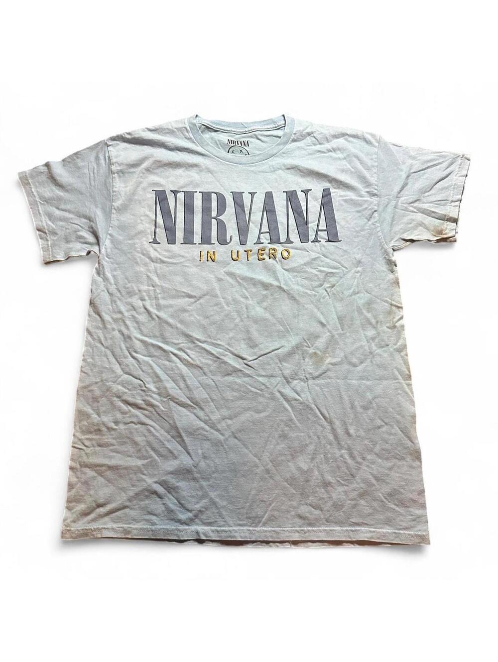 L Nirvana In Utero Angel Graphic Tee